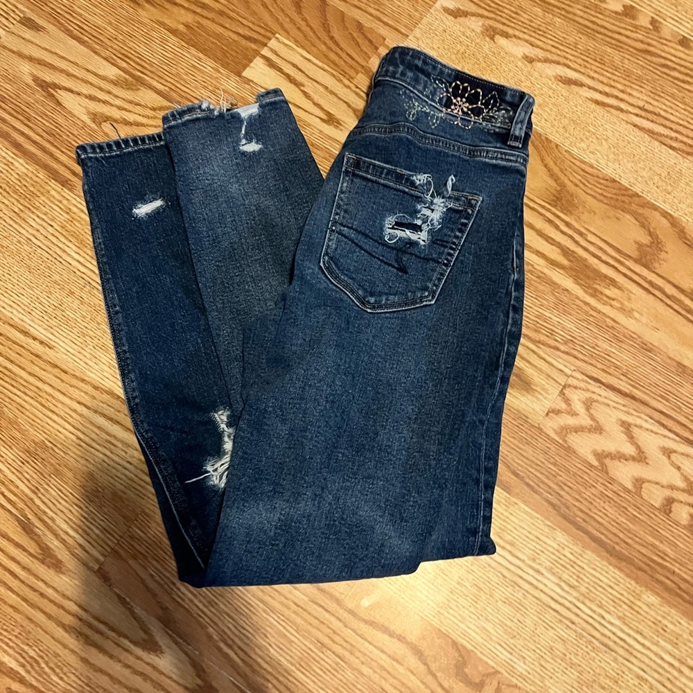000 AE regular mom jeans